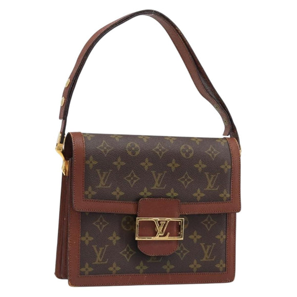 LOUIS VUITTON Monogram Dauphines Shoulder Bag No.203 LV Auth 199877A