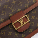 LOUIS VUITTON Monogram Dauphines Shoulder Bag No.203 LV Auth 199877A-18