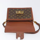 LOUIS VUITTON Monogram Dauphines Shoulder Bag No.203 LV Auth 199877A-19