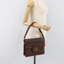 LOUIS VUITTON Monogram Dauphines Shoulder Bag No.203 LV Auth 199877A-25