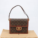 LOUIS VUITTON Monogram Dauphines Shoulder Bag No.203 LV Auth 199877A-12