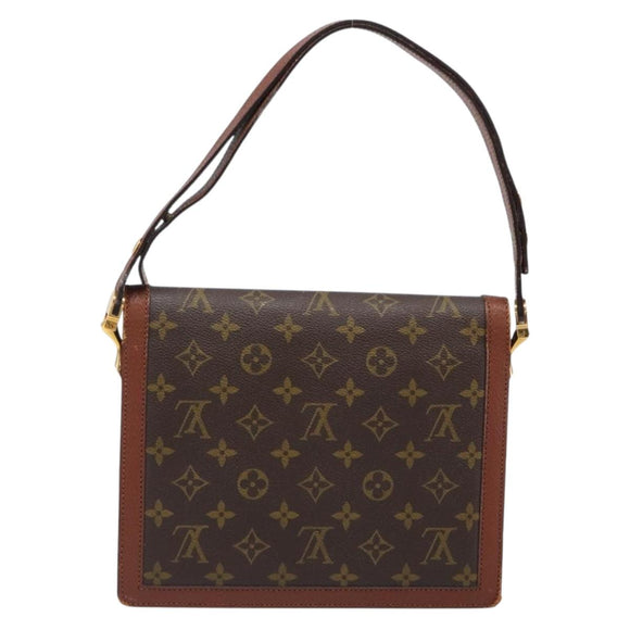 LOUIS VUITTON Monogram Dauphines Shoulder Bag No.203 LV Auth 199877A