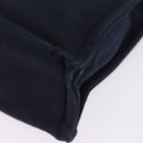 HERMES Fourre Tout PM Hand Bag cotton Navy Silver Auth 199880-16