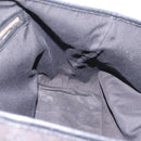 GUCCI GG Canvas Sherry Line Tote Bag Black Gold 139260 Auth 199881-18