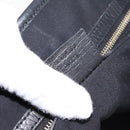 GUCCI GG Canvas Sherry Line Tote Bag Black Gold 139260 Auth 199881-12