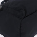 PRADA Backpack Nylon Black Silver Auth 199882A-8