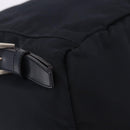 PRADA Backpack Nylon Black Silver Auth 199882A-16