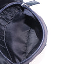 PRADA Backpack Nylon Black Silver Auth 199882A-23