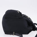 PRADA Backpack Nylon Black Silver Auth 199882A-3