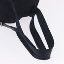 PRADA Backpack Nylon Black Silver Auth 199882A-7