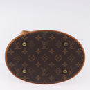 LOUIS VUITTON Monogram Bucket PM Shoulder Bag M42238 LV Auth 199887-6
