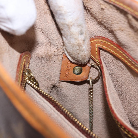 LOUIS VUITTON Monogram Bucket PM Shoulder Bag M42238 LV Auth 199887