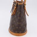 LOUIS VUITTON Monogram Bucket PM Shoulder Bag M42238 LV Auth 199887-4