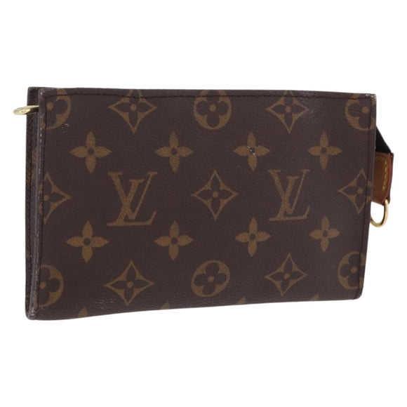 LOUIS VUITTON Monogram Bucket PM Accessory Pouch LV Auth 199888