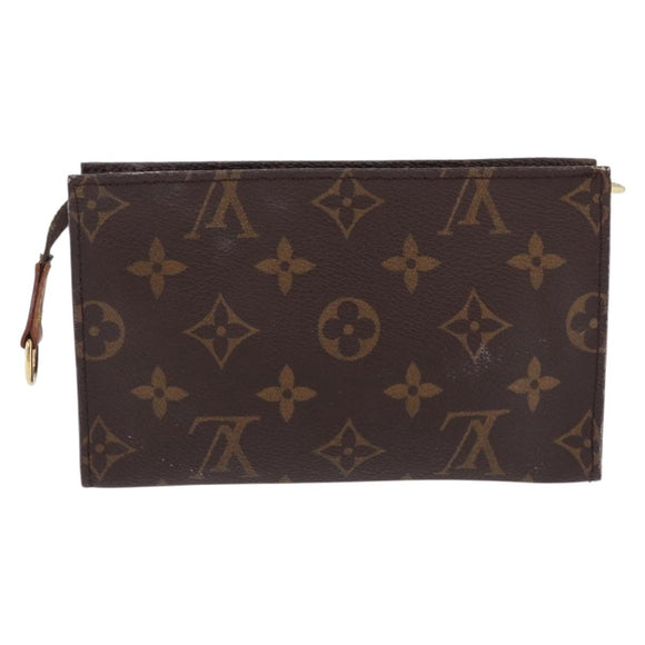 LOUIS VUITTON Monogram Bucket PM Accessory Pouch LV Auth 199888