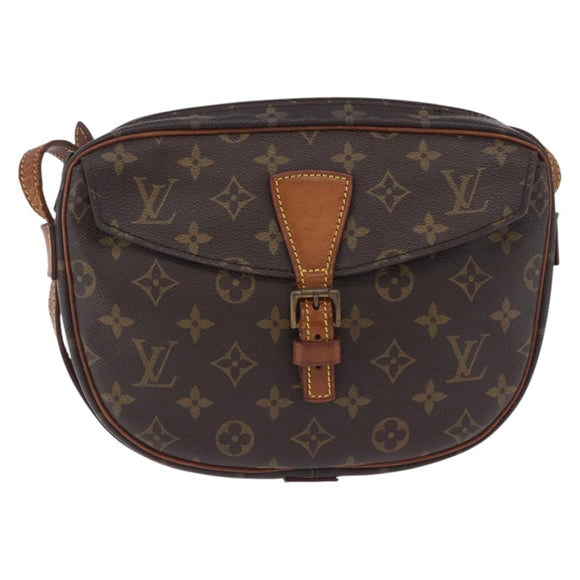 LOUIS VUITTON Monogram Jeune Fille MM Shoulder Bag M51226 LV Auth 199889