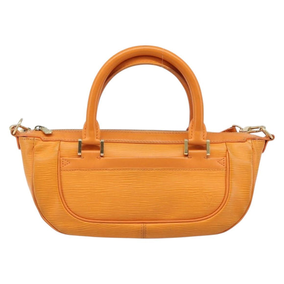 LOUIS VUITTON Epi Danura PM Bag 2way Orange Mandarin M5891H LV Auth 199900A