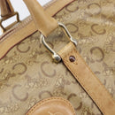 CELINE C Sulky Hand Bag PVC Beige Gold Auth 199903-15