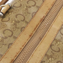 CELINE C Sulky Hand Bag PVC Beige Gold Auth 199903-18