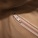 CELINE C Sulky Hand Bag PVC Beige Gold Auth 199903-22