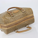 CELINE C Sulky Hand Bag PVC Beige Gold Auth 199903-6