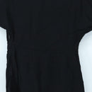 Salvatore Ferragamo One Piece Shirt Rayon 38 Black Auth 199904V-11