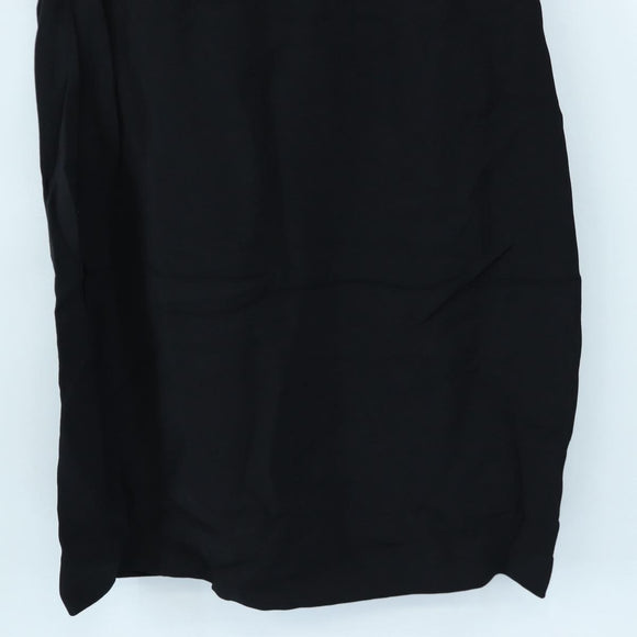 Salvatore Ferragamo One Piece Shirt Rayon 38 Black Auth 199904V
