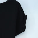 Salvatore Ferragamo One Piece Shirt Rayon 38 Black Auth 199904V-4