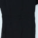 Salvatore Ferragamo One Piece Shirt Rayon 38 Black Auth 199904V-5