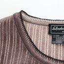 Salvatore Ferragamo Short Sleeved T-shirt Rayon M Brown Auth 199905V-11
