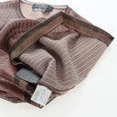 Salvatore Ferragamo Short Sleeved T-shirt Rayon M Brown Auth 199905V-14