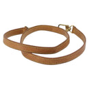 LOUIS VUITTON Nume leather Shoulder Strap Leather 39"" Beige LV Auth 199906-3