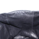 PRADA Tote Bag Leather Black Silver Auth 199907-22