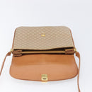 CELINE Macadam Canvas Shoulder Bag PVC Beige Gold Auth 199912-18