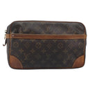 LOUIS VUITTON Monogram Compiegne 28 Clutch Bag M51845 LV Auth 199913-13