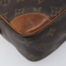 LOUIS VUITTON Monogram Compiegne 28 Clutch Bag M51845 LV Auth 199913-14