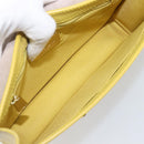 FURLA Shoulder Bag Leather Yellow Gold Auth 199917A-10
