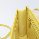FURLA Shoulder Bag Leather Yellow Gold Auth 199917A-21