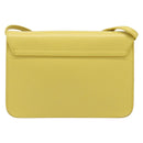 FURLA Shoulder Bag Leather Yellow Gold Auth 199917A-2