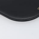 FENDI Shoulder Bag Leather Black Auth 199918A-13