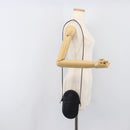 FENDI Shoulder Bag Leather Black Auth 199918A-21