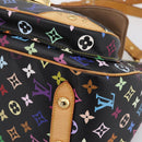 LOUIS VUITTON Monogram Multicolor Rita Tote Bag Black M40126 LV Auth 199920V-9