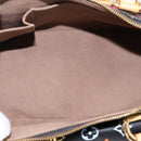LOUIS VUITTON Monogram Multicolor Rita Tote Bag Black M40126 LV Auth 199920V-10