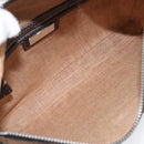 FENDI Zucca Canvas Celeria Shoulder Bag Black Brown Auth 199921A-10