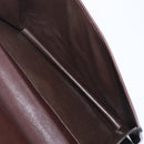 BALLY Shoulder Bag Canvas Gold Brown Auth 199922A-22