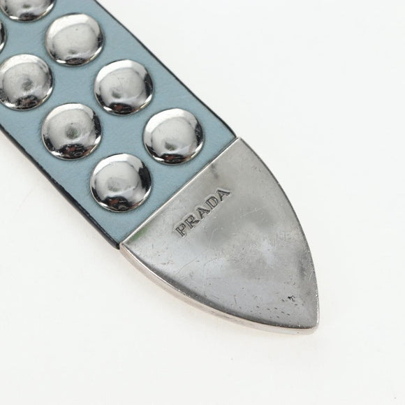 PRADA Shoulder Bag Nylon Black Silver Auth 199923SAM