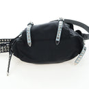 PRADA Shoulder Bag Nylon Black Silver Auth 199923SAM-5