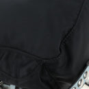 PRADA Shoulder Bag Nylon Black Silver Auth 199923SAM-20