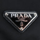 PRADA Shoulder Bag Nylon Black Silver Auth 199923SAM-22