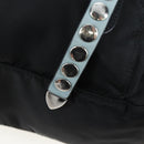 PRADA Shoulder Bag Nylon Black Silver Auth 199923SAM-24